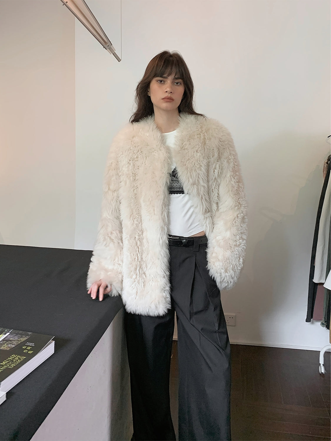 The Aurelia Shearling Coat