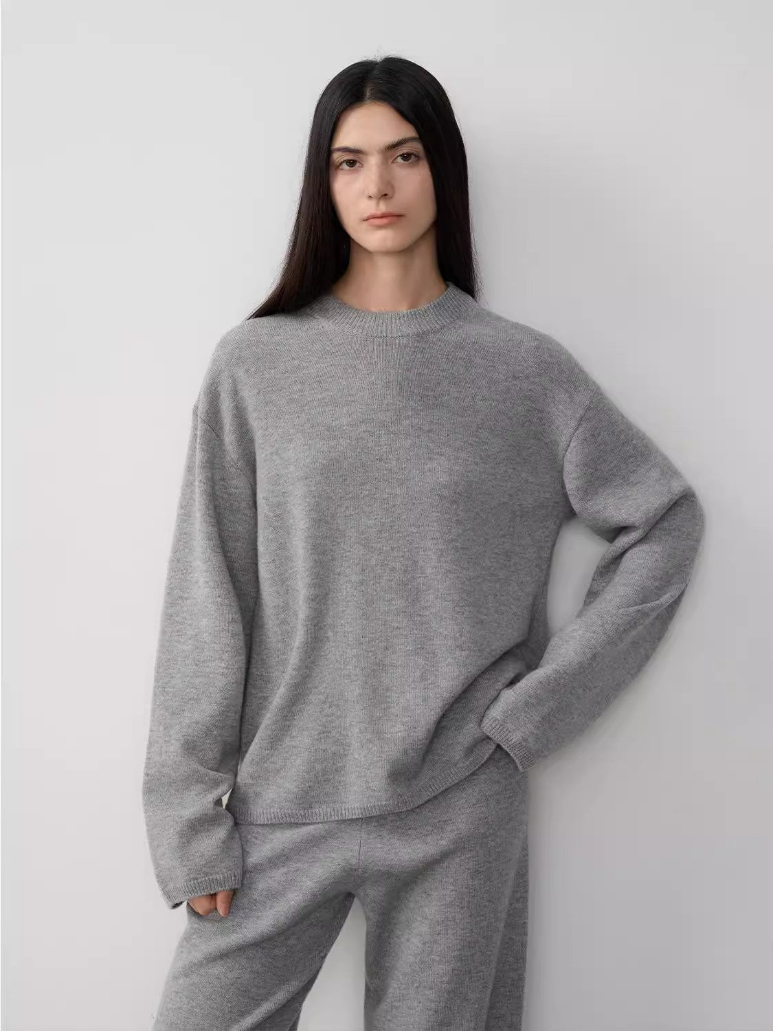 Sable Merino Knit Set