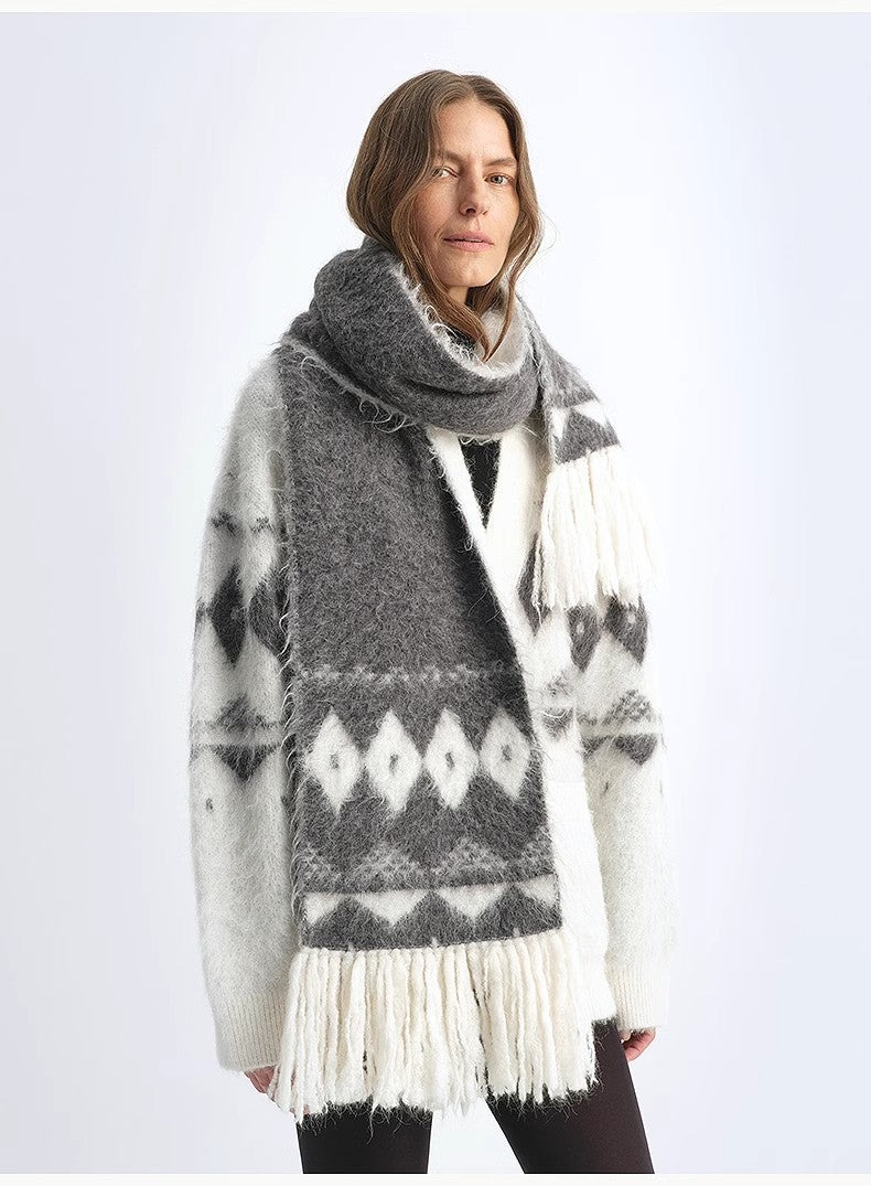 Ember Alpaca Pullover Scarf