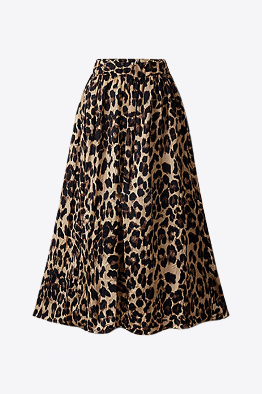 Jasmin Leopard Midi Skirt