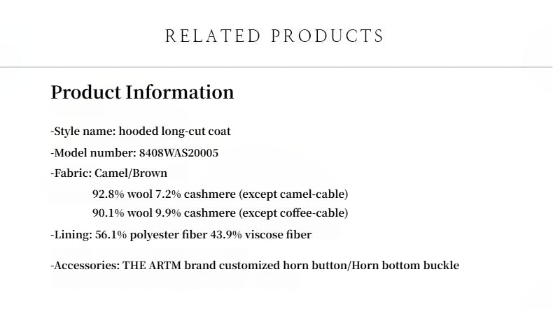 Sedona Hooded Wool Cape Coat