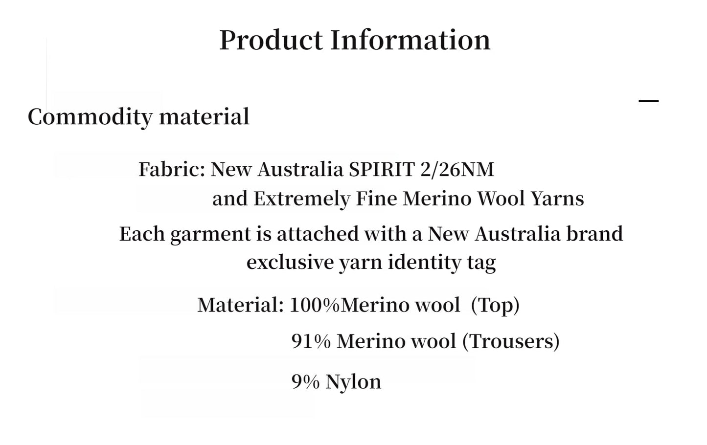 Sable Merino Knit Set