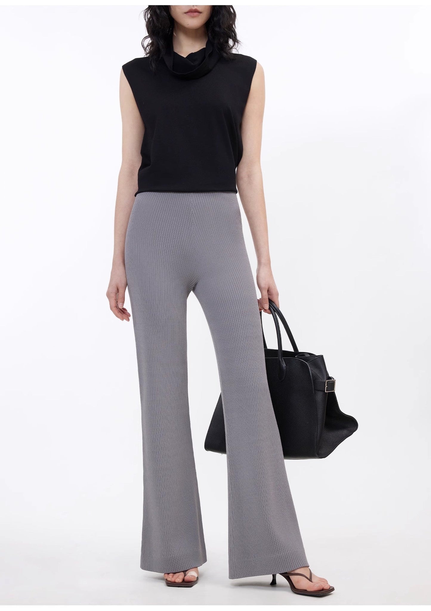 Mesa Knit Bootcut Trousers