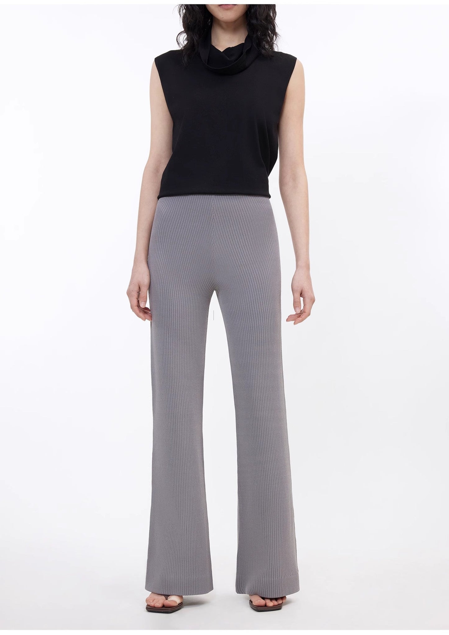 Mesa Knit Bootcut Trousers