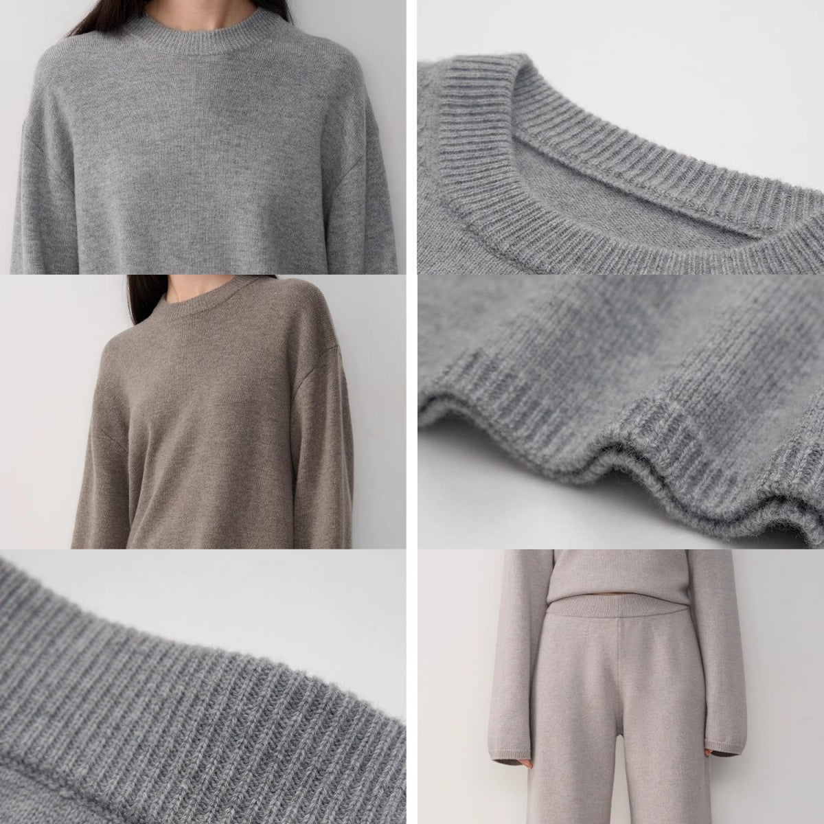 Sable Merino Knit Set