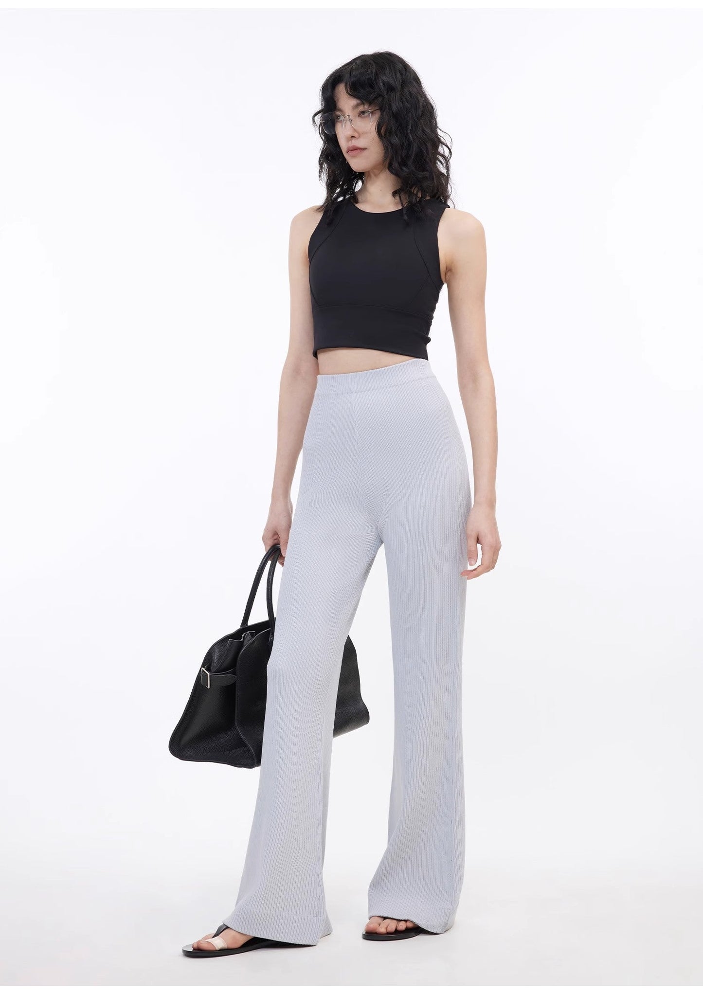 Mesa Knit Bootcut Trousers