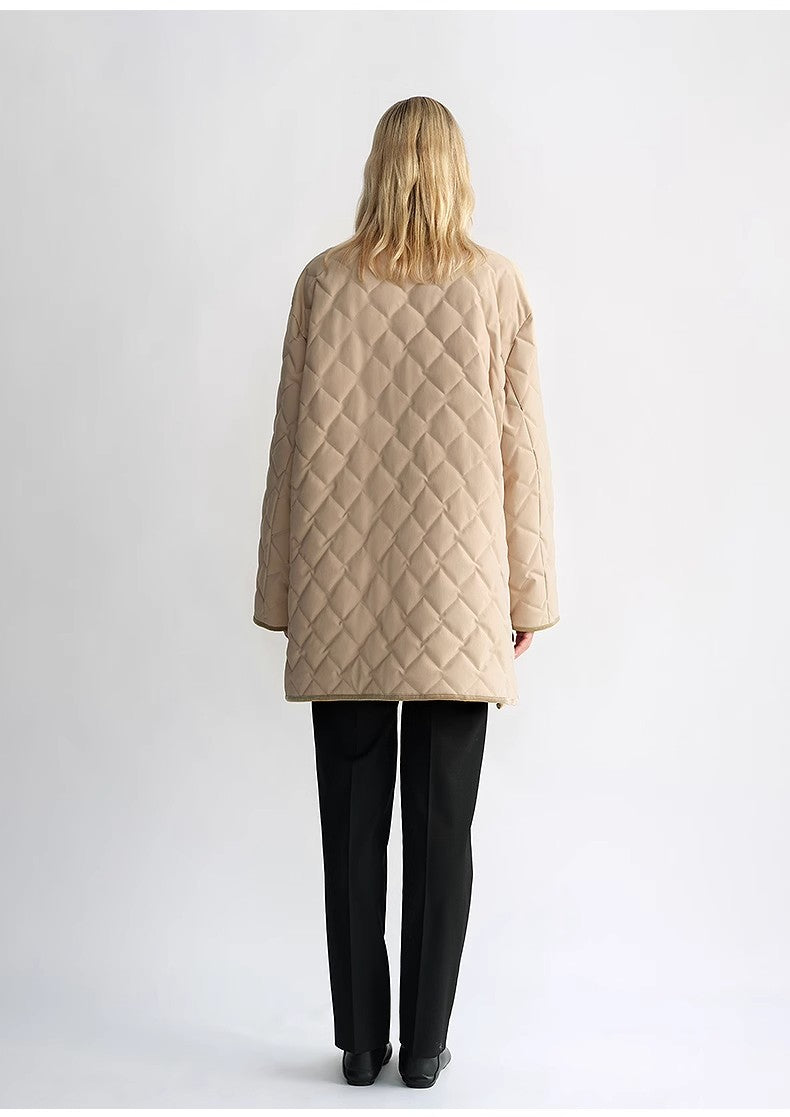 Tex Quilted Goose Down Barn Jacket