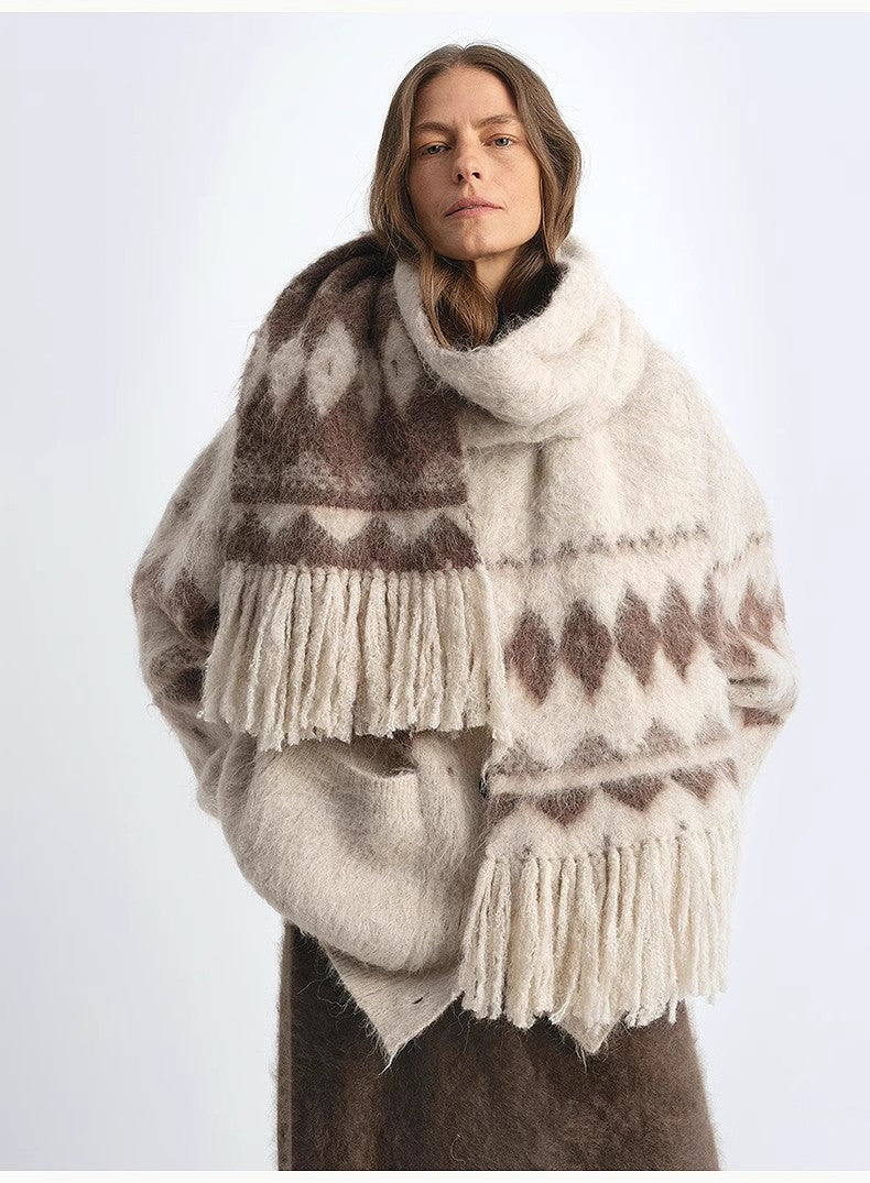 Ember Alpaca Pullover Scarf