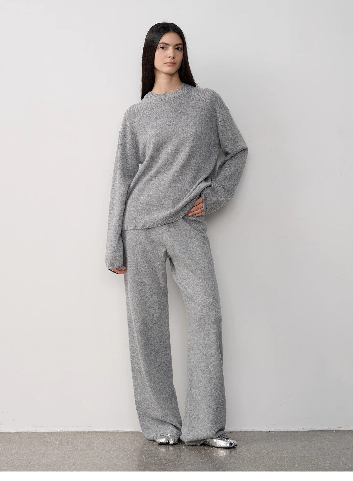 Sable Merino Knit Set