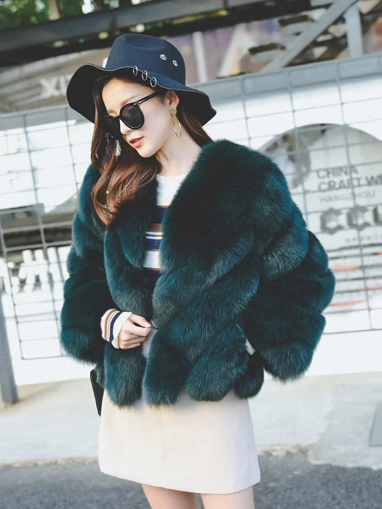 Faux Fur Coat