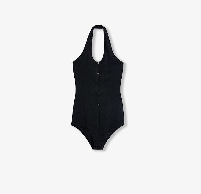 Tex Wool Halter Jumpsuit