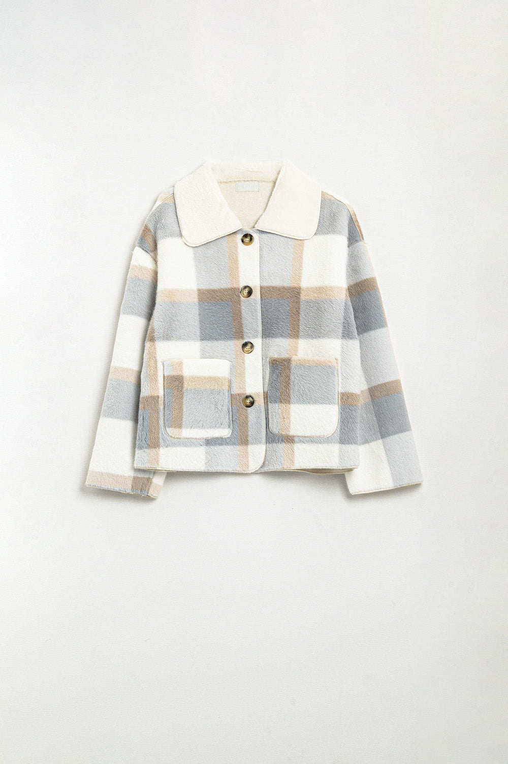 Checker Fleece Jacket