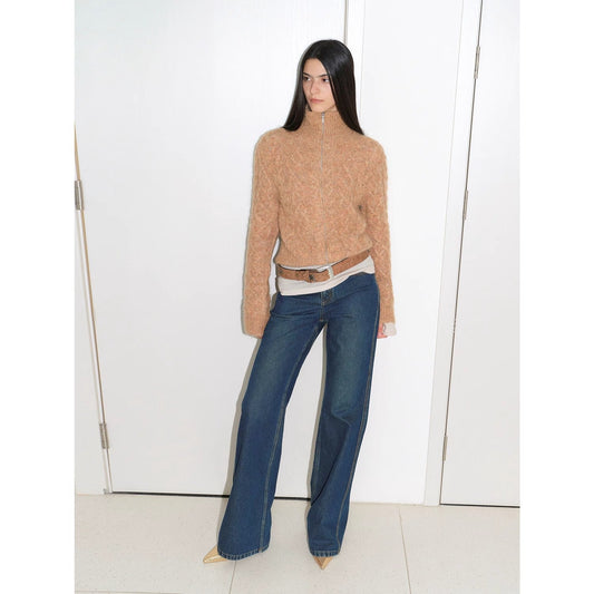 The Mariposa Mohair Cable Cardigan