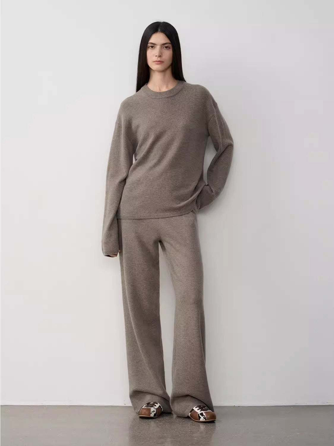 Sable Merino Knit Set