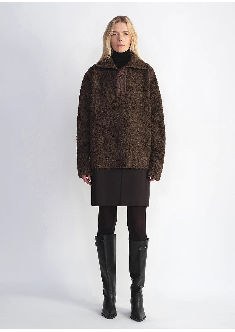 Alpaca Wool Blend Sweater