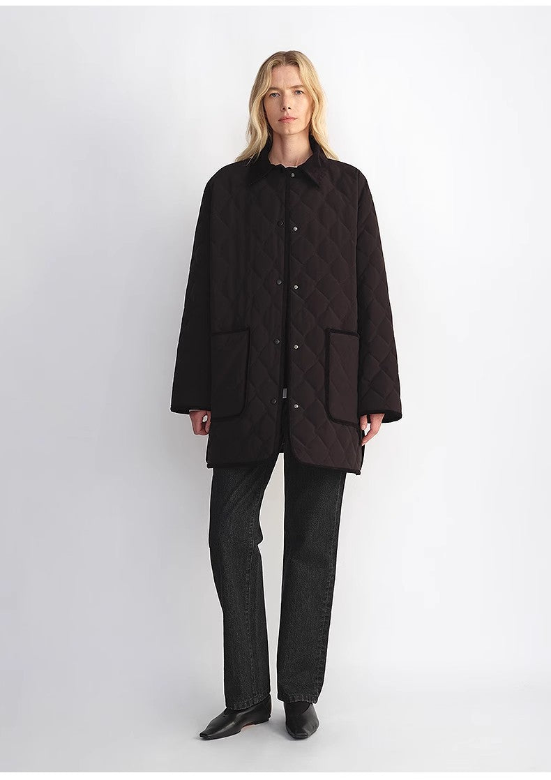 Tex Quilted Goose Down Barn Jacket