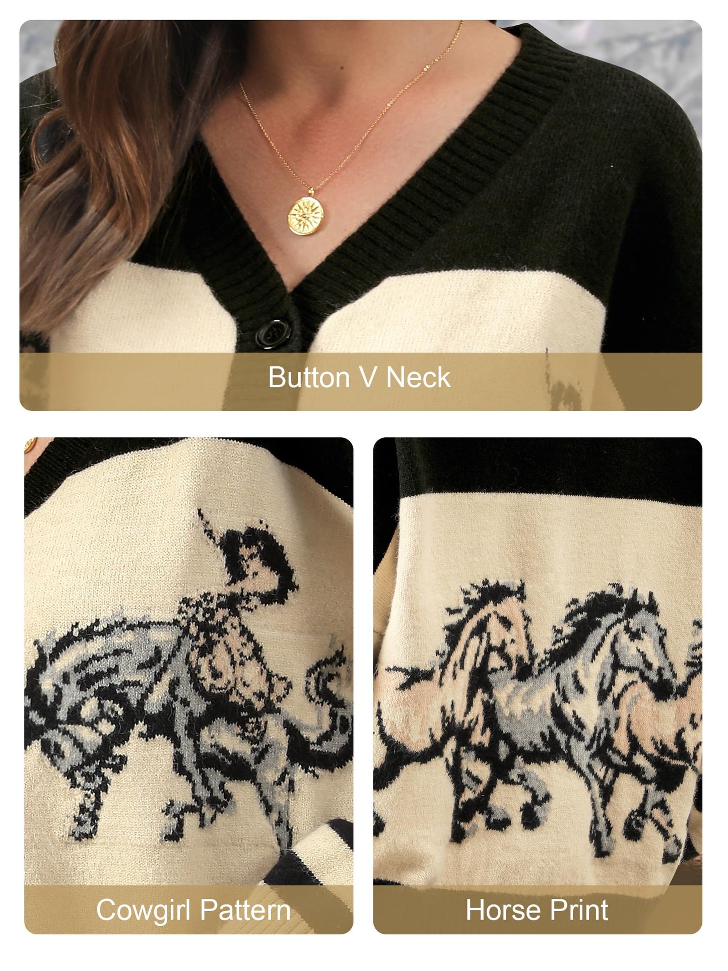 Ranchero Jacquard Cardigan