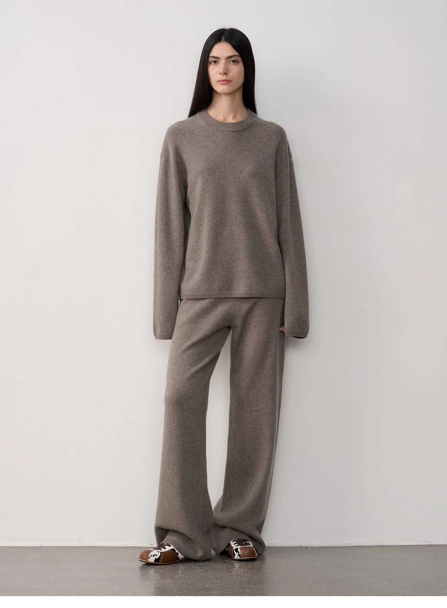Sable Merino Knit Set