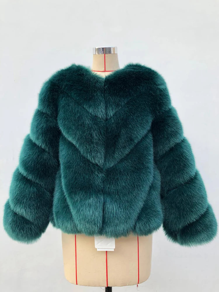 Faux Fur Coat