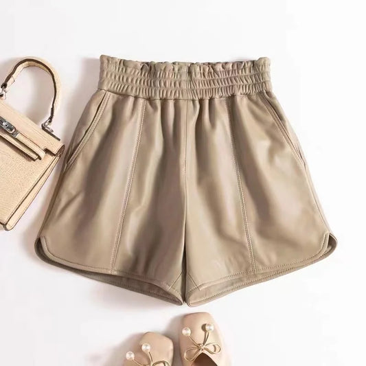 The Arden Shorts | Women’s Sheepskin Leather Shorts