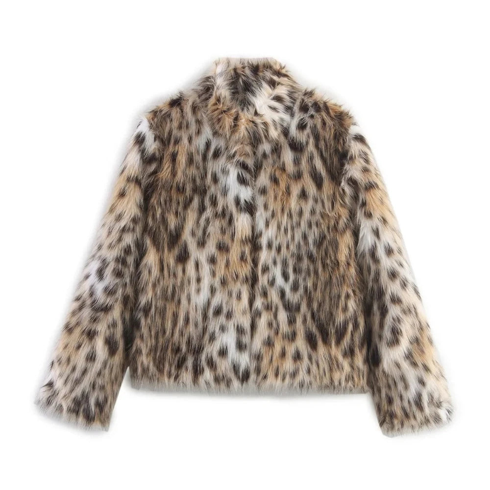 Savannah Nocturne Faux Fur Coat