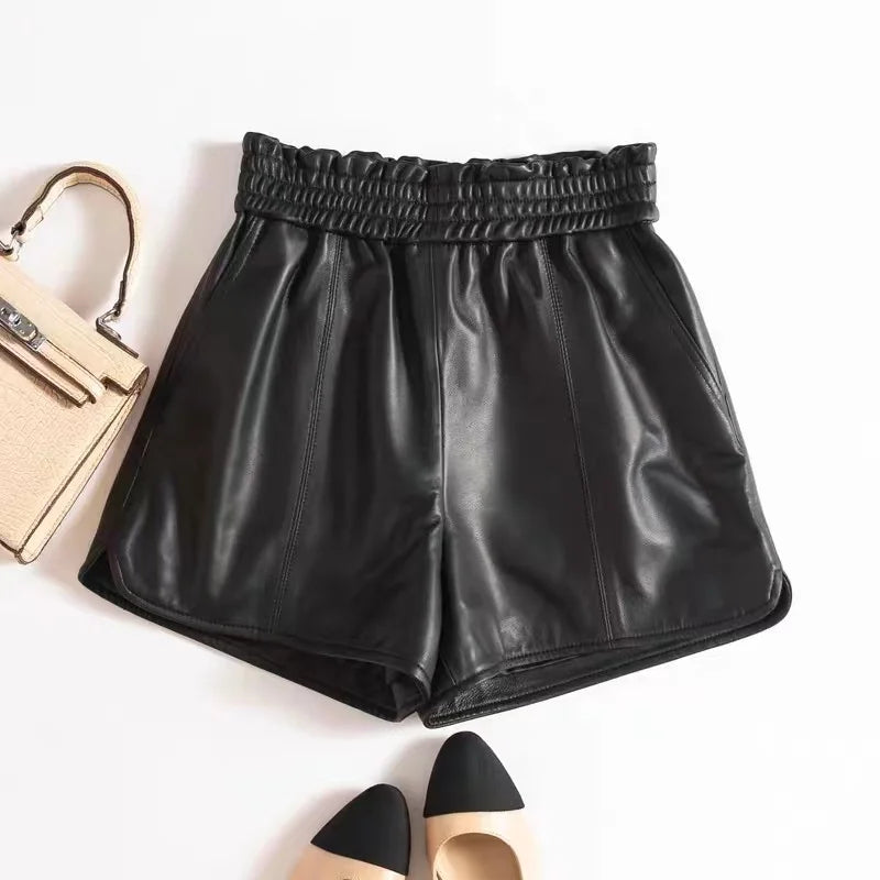 The Arden Shorts | Women’s Sheepskin Leather Shorts
