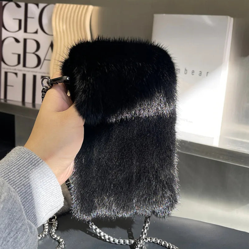 The Aurelle Mink Bag