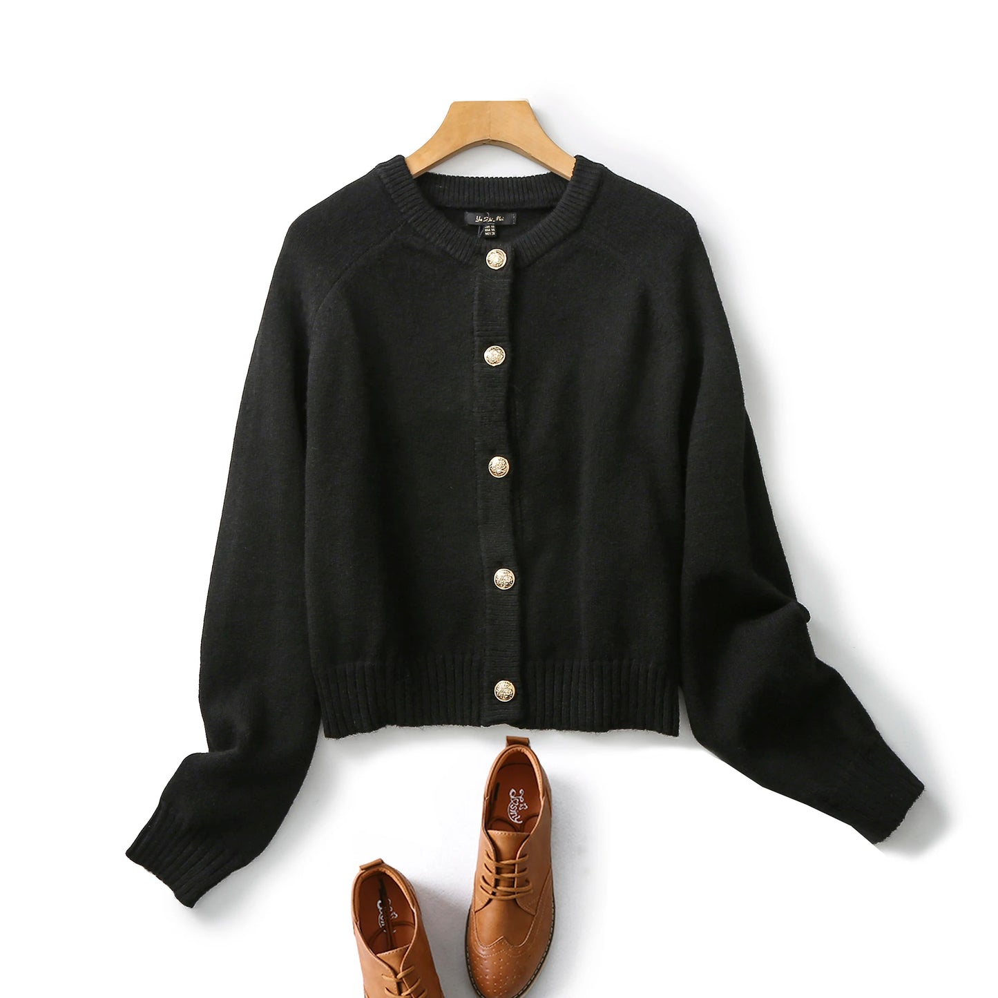 The Valen Cardigan | Women’s Wool Knit Button Cardigan