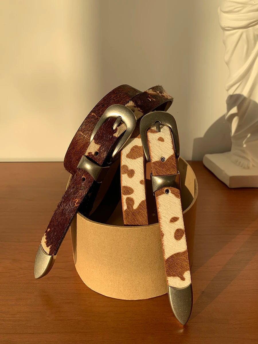 Cowprint Belt