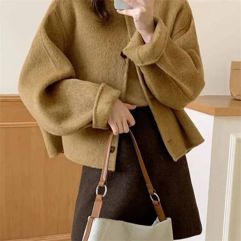 Brett Double-Sided Woolen Coat
