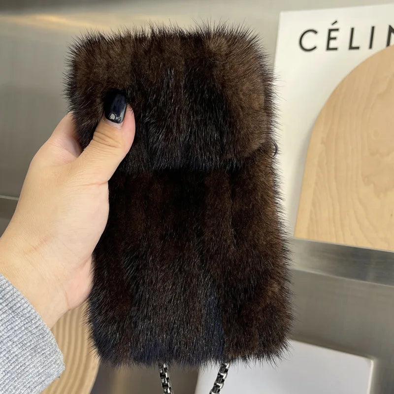 The Aurelle Mink Bag