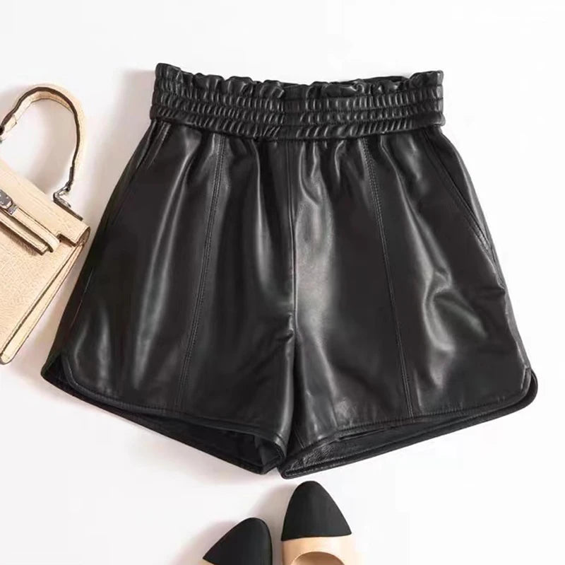 The Arden Shorts | Women’s Sheepskin Leather Shorts