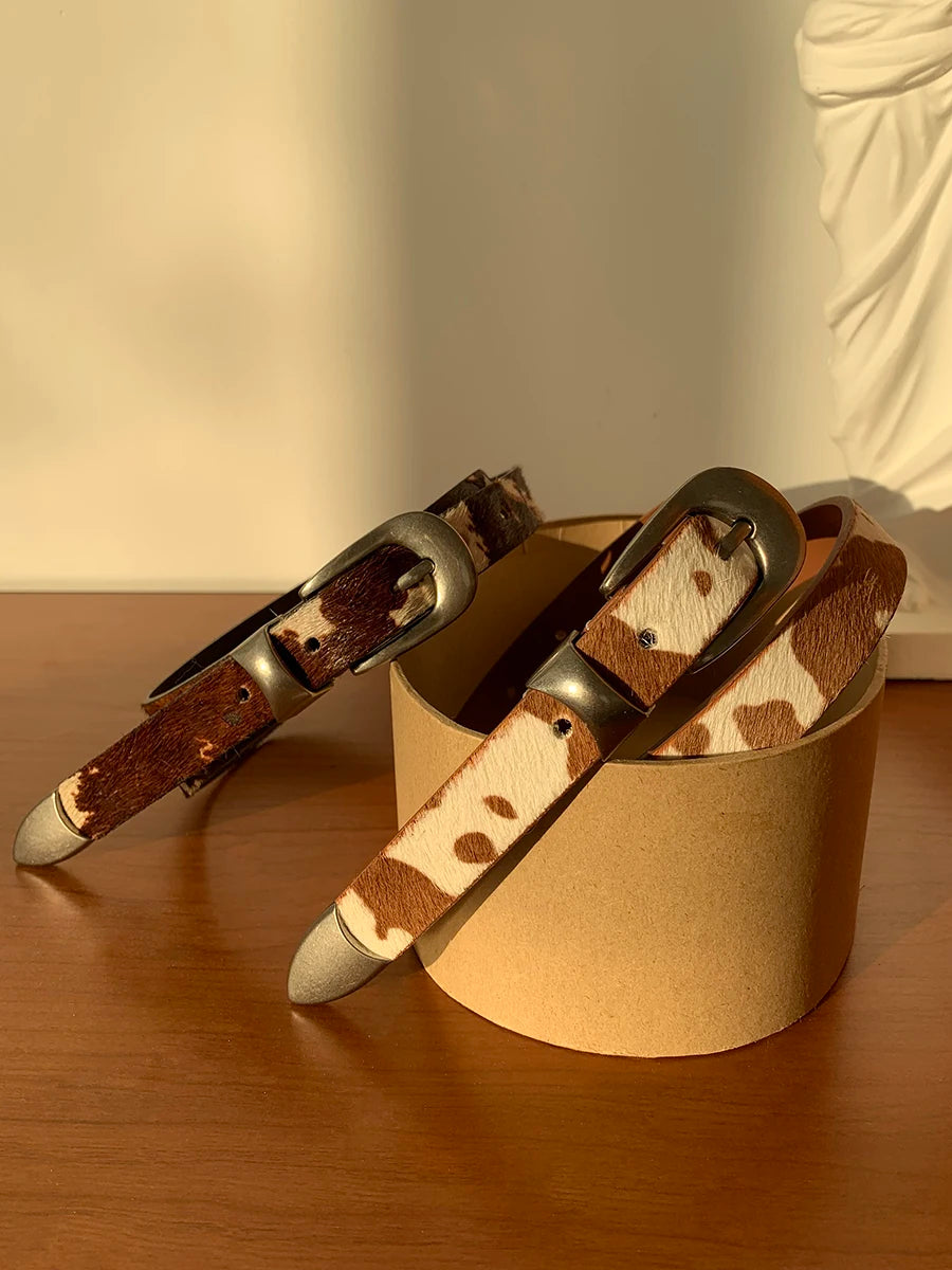 Cowprint Belt