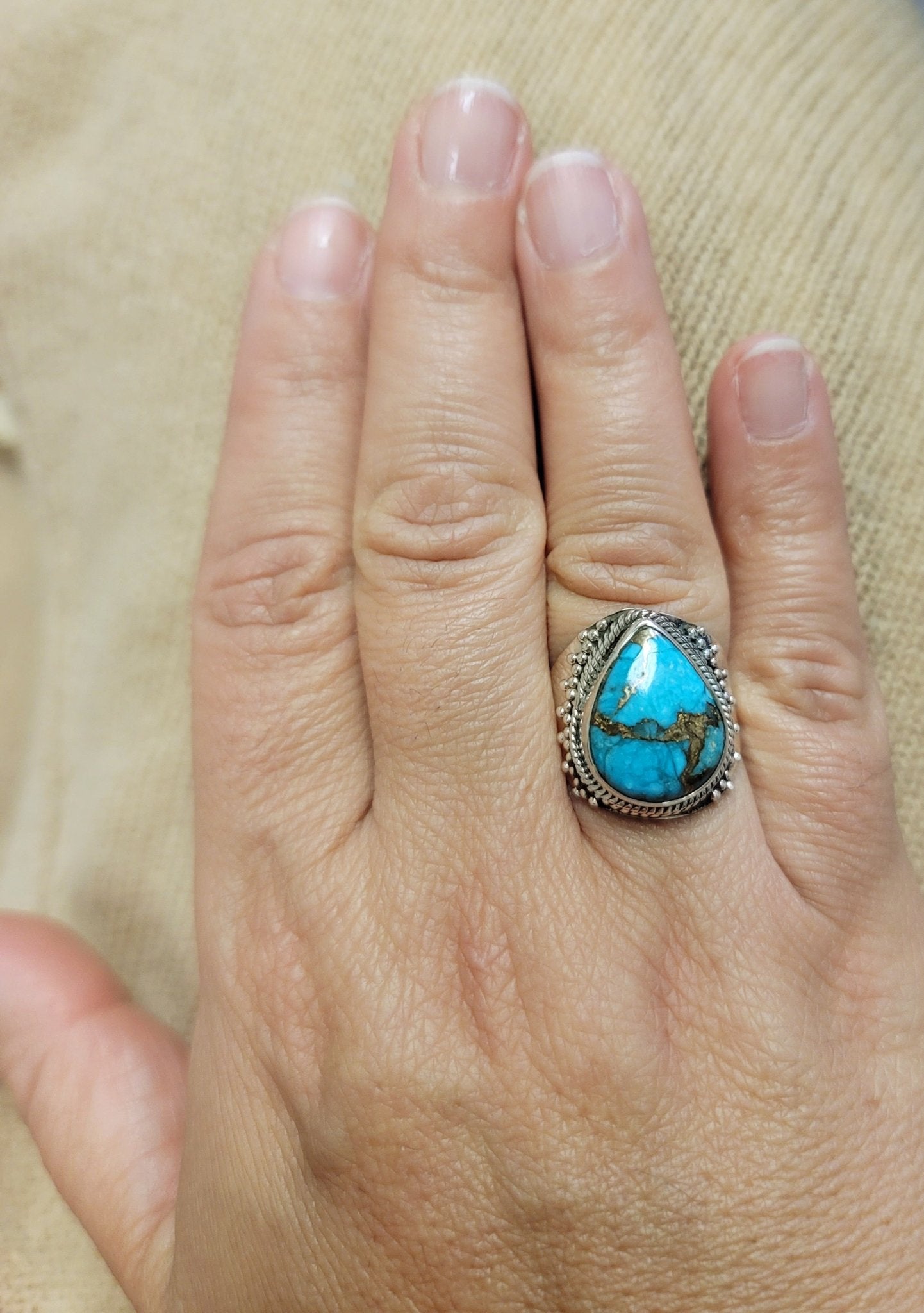 Ember Turquoise Ring